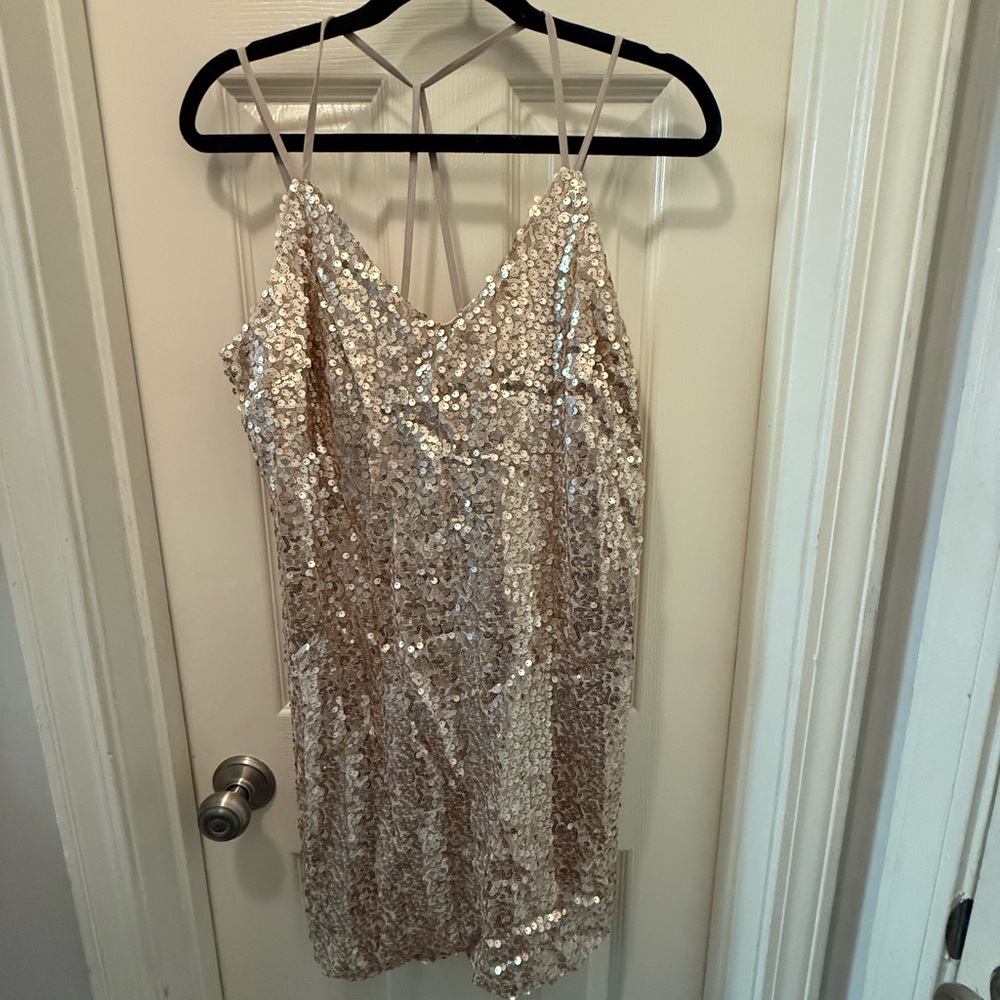 Xhilaration Sparkling Sequin Dress